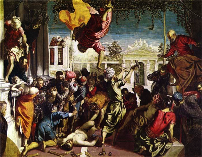 Tintoret au palais des Doges, Venise – Septembre 2018